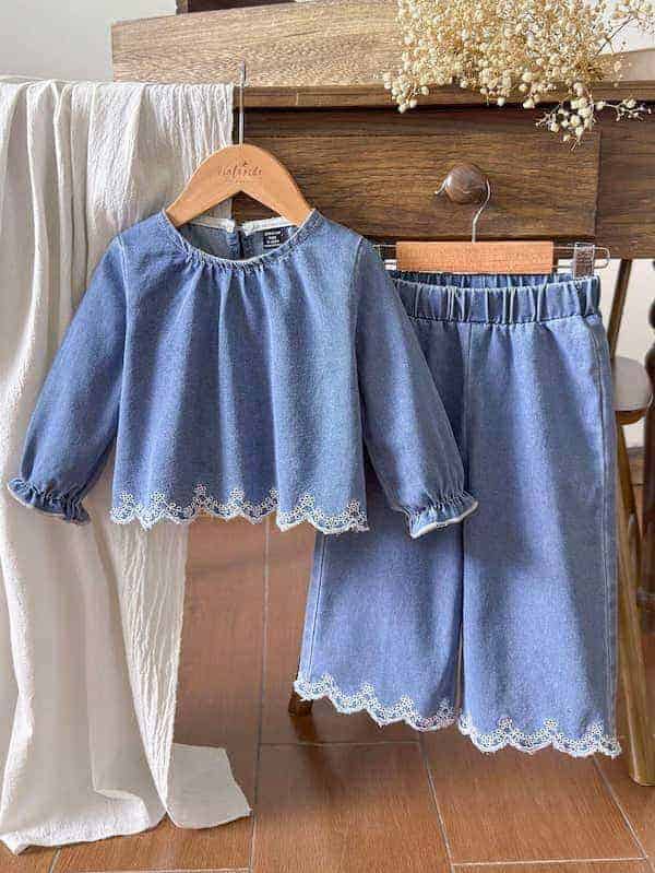 تصویر 3 از شلوار بگ کودکانه شیک و بادوام مناسب بازی و مدرسه